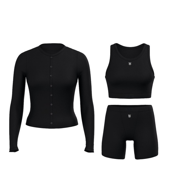 Victoria’s Secret 3 Piece Modal Pajama Short Set - Picture 3 of 5